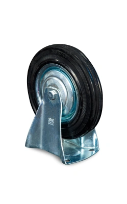 Колесо неповоротное резина FC 80 200 мм (N) по ценам производителя в Краснодаре с доставкой по всей России