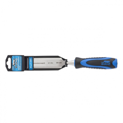 Долото-стамеска, плоская, 30 мм, двухкомпонентная рукоятка, металлический затыльник Барс по ценам производителя в Краснодаре с доставкой по всей России