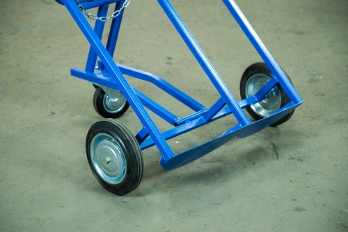 Тележка для баллонов пропан + кислород TOR ТГК-П, 2 баллона (250 резина + 160 поворотное) по ценам производителя в Краснодаре с доставкой по всей России