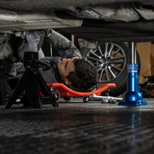 Домкрат механический бутылочный, 2 т, h подъема 210-495 мм, домкрат, ручка Stels по ценам производителя в Краснодаре с доставкой по всей России