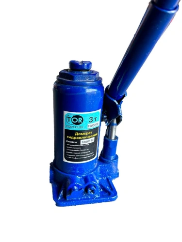 Домкрат гидравлический TOR ДГ-3 г/п 3,0 т (в пластиковом кейсе) по ценам производителя в Краснодаре с доставкой по всей России
