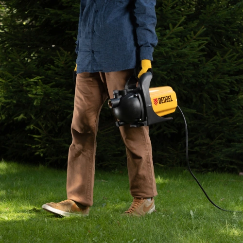 Садовый поверхностный насос GP 600, 600 Вт, 3000 л/ч, подъем 35 м, пластик Denzel по ценам производителя в Краснодаре с доставкой по всей России