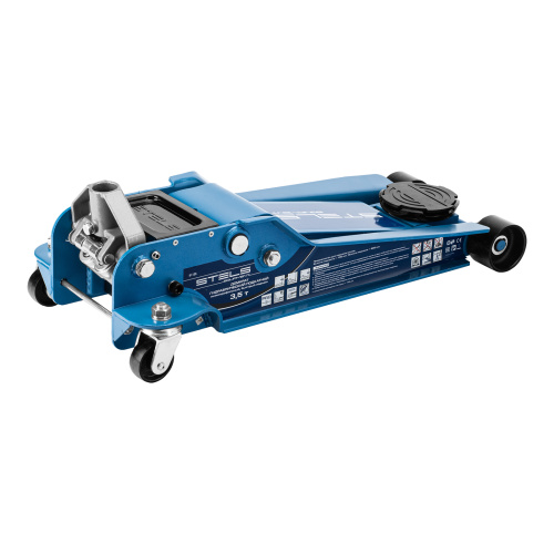 Домкрат гидравлический подкатной, быстрый подъем, 3.5т, Low Profile Quick, 100-565 мм, профессиональный Stels по ценам производителя в Краснодаре с доставкой по всей России