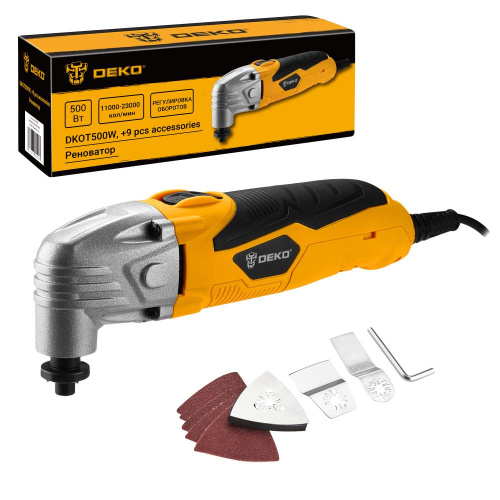 Реноватор Deko DKOT500W + набор предметов 9 шт. по ценам производителя в Краснодаре с доставкой по всей России