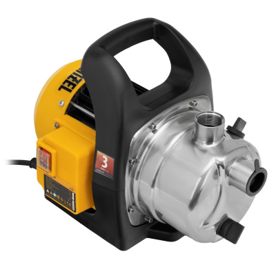 Садовый поверхностный насос GPL800Х, 800 Вт, 3200 л/ч, подъем 42 м, нержавейка Denzel купить в Москве с доставкой по всей России | ProtosMarket.ru