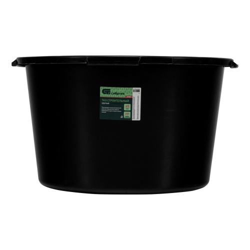 Таз круглый строительный, 65 л Сибртех по ценам производителя в Краснодаре с доставкой по всей России