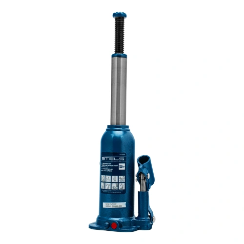 Домкрат гидравлический бутылочный, 5 т, h подъема 207-404 мм Stels по ценам производителя в Краснодаре с доставкой по всей России