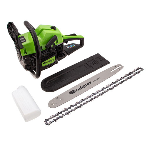 Пила цепная бензиновая БП-4540, 45 см3, шина 40 см, шаг 0.325, паз 1,5 мм, 64 звена Сибртех по ценам производителя в Краснодаре с доставкой по всей России