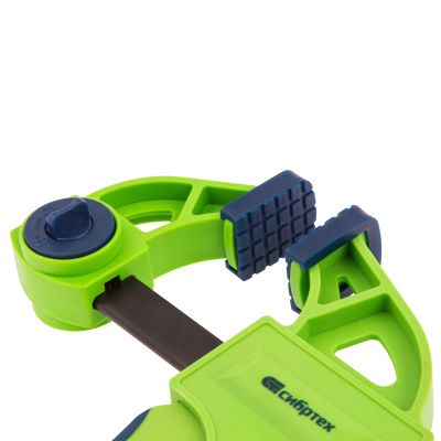 Струбцина F-образная, быстрозажимная, 900 х 70 х 1130 мм, пластиковый корпус, фиксатор, двухкомпонентная рукоятка Сибртех по ценам производителя в Краснодаре с доставкой по всей России