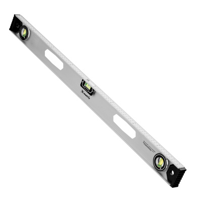 Уровень алюминиевый "Рельс", 800 мм, 3 глазка (1 поворотный) Matrix по ценам производителя в Краснодаре с доставкой по всей России