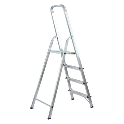 Стремянка усиленная, 4 ступени, алюминиевая, MTX по ценам производителя в Краснодаре с доставкой по всей России