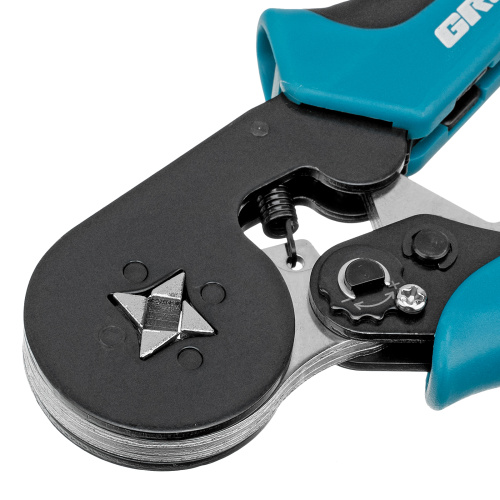 Клещи (пресс-клещи) для обжима наконечников электропроводов с сечением 0.25-8 мм2 Gross по ценам производителя в Краснодаре с доставкой по всей России