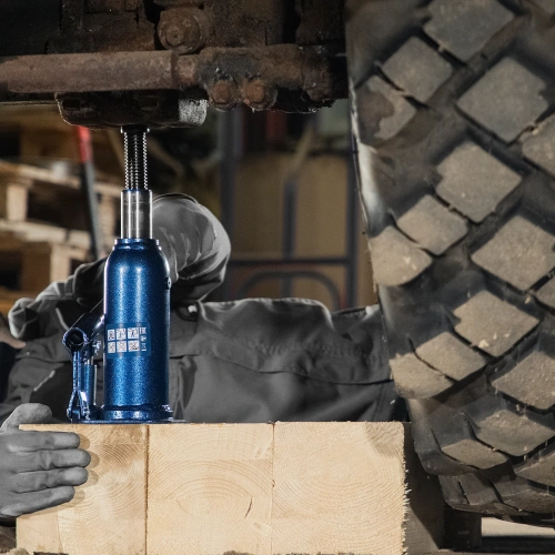 Домкрат гидравлический бутылочный, 10 т, h подъема 222-447 мм Stels по ценам производителя в Краснодаре с доставкой по всей России