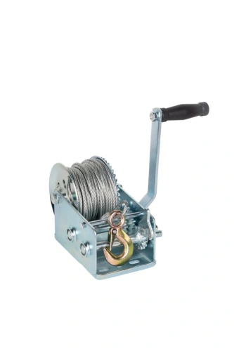 Лебедка ручная барабанная с тросом 1000кг  20м оцинкованная TOR FD по ценам производителя в Краснодаре с доставкой по всей России