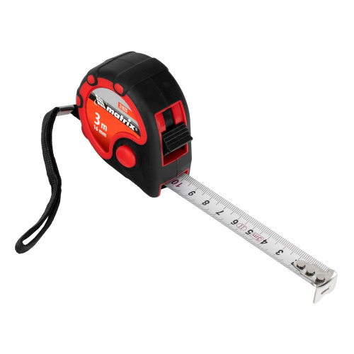 Рулетка Status 3 fixations,3 м х 16 мм,двухкомпонентный корпус,3 фиксации ленты Matrix по ценам производителя в Краснодаре с доставкой по всей России