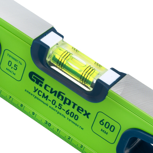 Уровень алюминиевый УСМ-0,5-600, фрезерованный, 3 глазка, магнитный, рукоятки, 600 мм Сибртех по ценам производителя в Краснодаре с доставкой по всей России