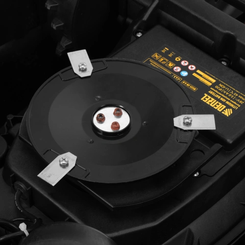 Робот-газонокосилка Grass Master 1000  1000м², 3Ач, 28V, LCD дисплей, Wi-Fi Denzel по ценам производителя в Краснодаре с доставкой по всей России