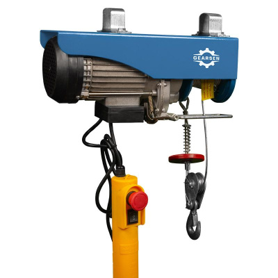 Таль электрическая мини стационарная GEARSEN PA 220В, 250/500кг, 12/6м купить в Москве с доставкой по всей России | ProtosMarket.ru