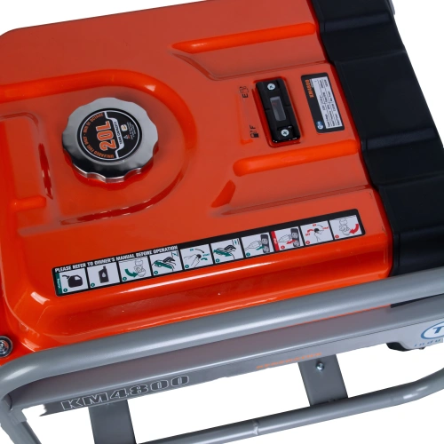 Генератор бензиновый 3,3 кВт 220В 16 л с ручным запуском TOR KM4800H по ценам производителя в Краснодаре с доставкой по всей России
