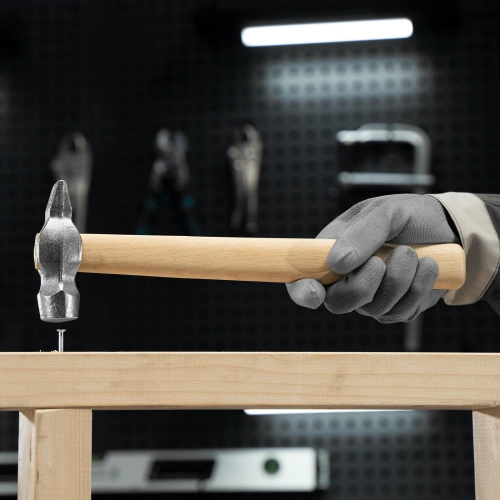 Молоток слесарный, 400 г, круглый боек, деревянная рукоятка по ценам производителя в Краснодаре с доставкой по всей России