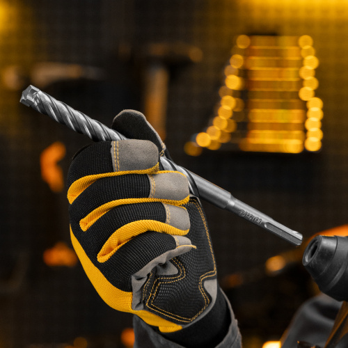 Бур по бетону, цельная крестовая пластина, 14x215 мм, SDS PLUS Denzel по ценам производителя в Краснодаре с доставкой по всей России