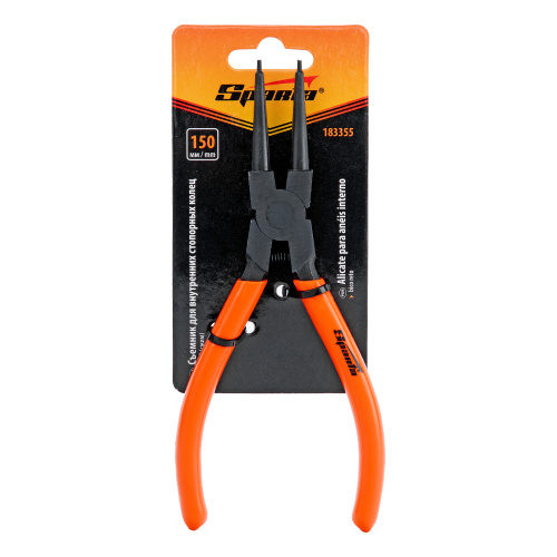 Съемник, 150 мм, для внутренних стопорных колец, прямой (сжим) Sparta по ценам производителя в Краснодаре с доставкой по всей России