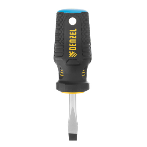 Отвертка SL6x38 мм, CrV, трехкомпонентная рукоятка Denzel по ценам производителя в Краснодаре с доставкой по всей России