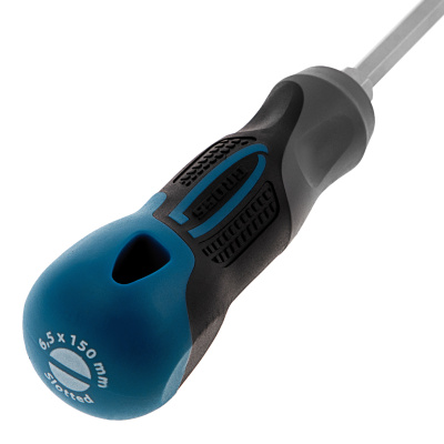 Отвертка SL6.5 x 150 мм, S2, трехкомпонентная рукоятка Gross по ценам производителя в Краснодаре с доставкой по всей России