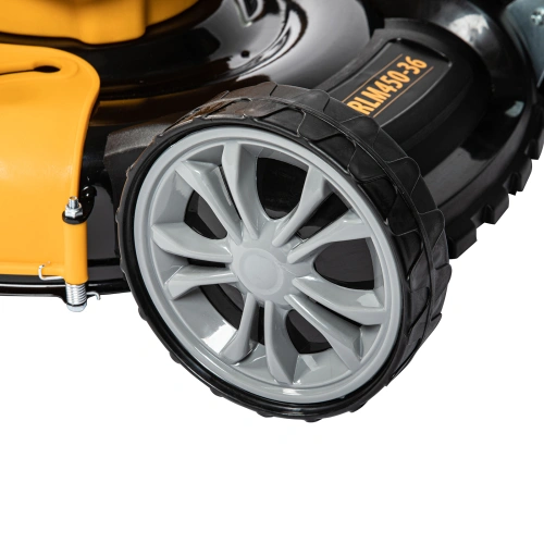 Газонокосилка аккумуляторная бесщеточная RLM450-36, Li-ion, 36 В, 4 Ач, 450 мм, травосборник 40 л Denzel по ценам производителя в Краснодаре с доставкой по всей России