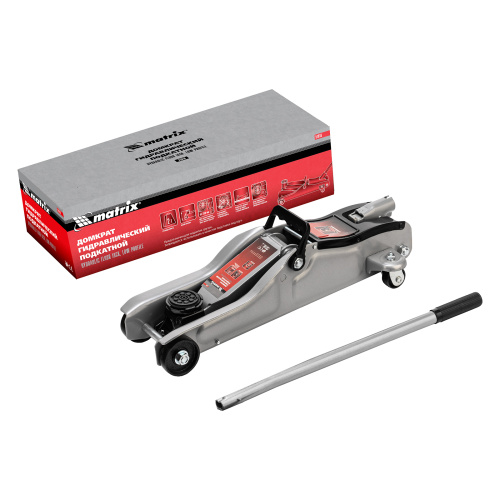 Домкрат гидравлический подкатной, 2 т, Low Profile, 85-330 мм Matrix по ценам производителя в Краснодаре с доставкой по всей России
