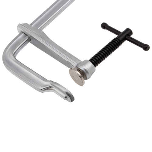 Струбцина F-образная, 120x400мм, кованая Denzel по ценам производителя в Краснодаре с доставкой по всей России