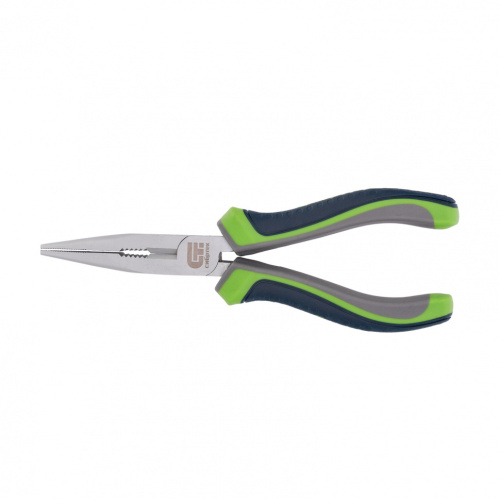 Длинногубцы прямые, 180 мм, трехкомпонентные рукоятки Сибртех по ценам производителя в Краснодаре с доставкой по всей России