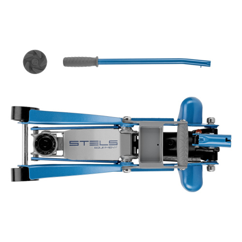 Домкрат гидравлический подкатной, поворотная рукоятка, 2 т, Low Profile, 100-350 мм Stels по ценам производителя в Краснодаре с доставкой по всей России