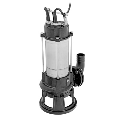 Фекальный насос FP1800-KS, 1800 Вт, напор 17 м, 26000 л/ч, нож-измельчитель Denzel купить в Москве с доставкой по всей России | ProtosMarket.ru