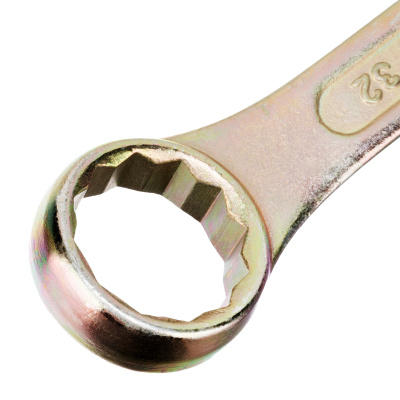 Набор ключей комбинированный 6-32 мм, 22 шт, желтый цинк Сибртех по ценам производителя в Краснодаре с доставкой по всей России