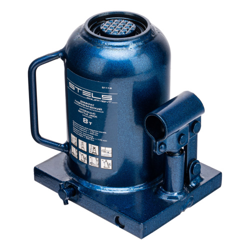 Домкрат гидравлический бутылочный телескопический, 8 т, H подъема 170-430 мм Stels по ценам производителя в Краснодаре с доставкой по всей России