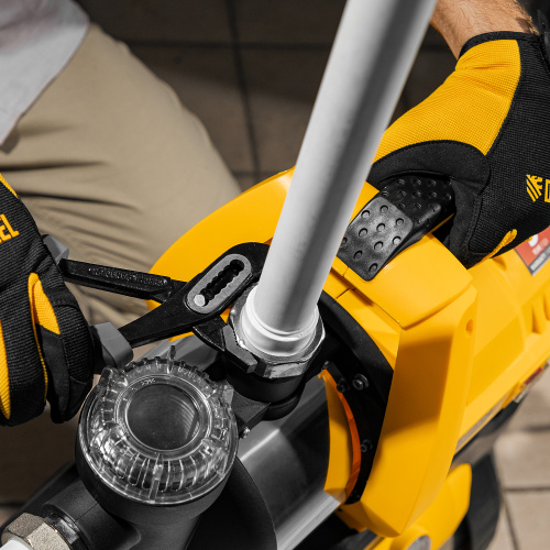 Насосная станция PSХ950X, Х-Pro, 950 Вт, 3300 л/ч, ресивер 24 л, подъем 38 м, нержавейка Denzel по ценам производителя в Краснодаре с доставкой по всей России