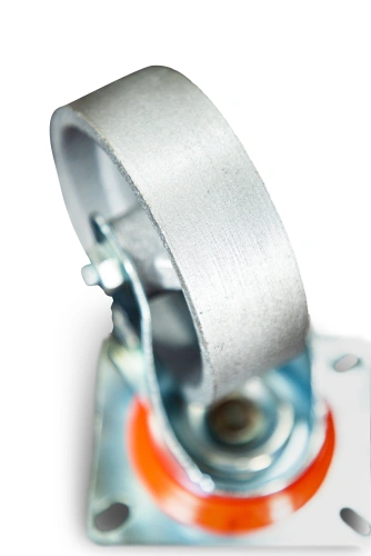 Колесо поворотное чугунное EM01 VKV 100 100 мм термостойкое по ценам производителя в Краснодаре с доставкой по всей России