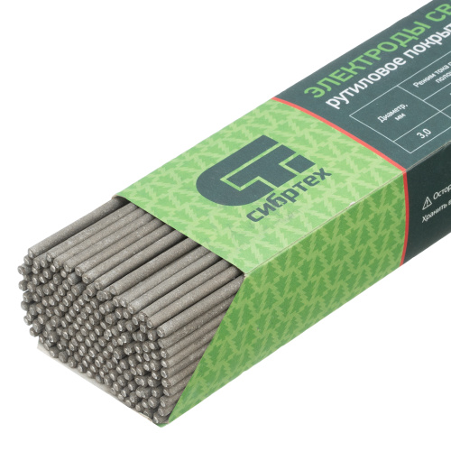 Электроды MP-3, диам. 3 мм, 4,5 кг., рутиловое покрытие Сибртех по ценам производителя в Краснодаре с доставкой по всей России