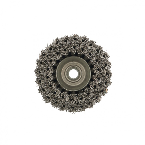 Щетка для УШМ, 100 мм, М14, "чашка", двухрядная, крученая проволока 0.8 мм Matrix по ценам производителя в Краснодаре с доставкой по всей России