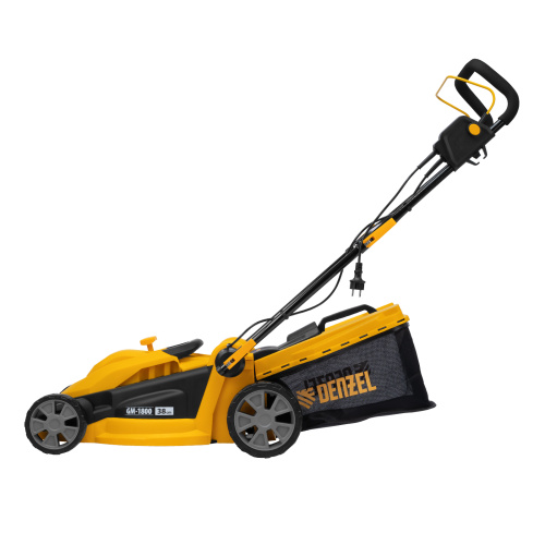 Газонокосилка электрическая GM-1800, 1800 Вт, шир. 38 см, 6 уров., травосб. 40 л. Denzel по ценам производителя в Краснодаре с доставкой по всей России