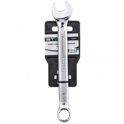 Ключ комбинированный, 14 мм, CrV, антислип Stels по ценам производителя в Краснодаре с доставкой по всей России