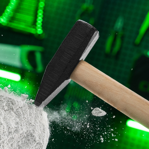 Молоток слесарный 1000 г, квадратный боек, деревянная рукоятка Сибртех по ценам производителя в Краснодаре с доставкой по всей России