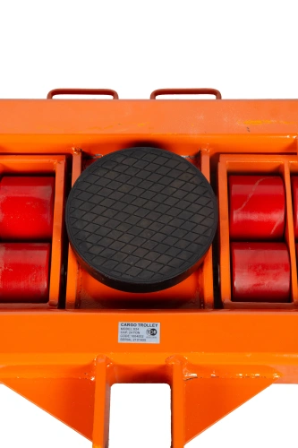 Роликовая платформа поворотная TOR X24 г/п 24 т (с ручкой) по ценам производителя в Краснодаре с доставкой по всей России