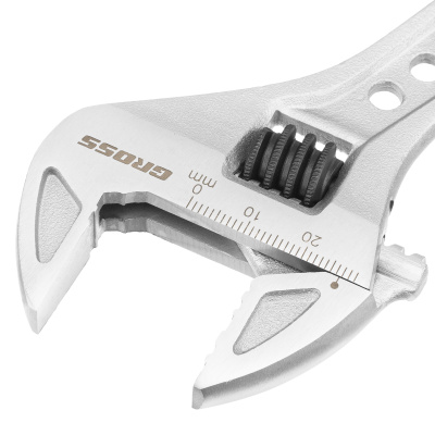 Ключ разводной, 200 мм, CrV, двухкомпонентная ручка Gross по ценам производителя в Краснодаре с доставкой по всей России