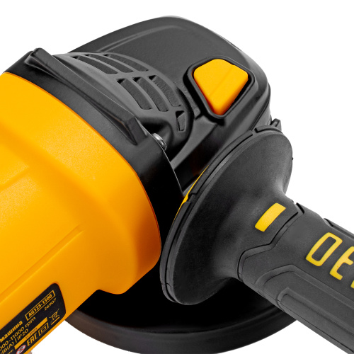 Машина шлифовальная угловая AG125-1500, 1500 Вт, 125 мм, 3000-11000 об/мин Denzel по ценам производителя в Краснодаре с доставкой по всей России