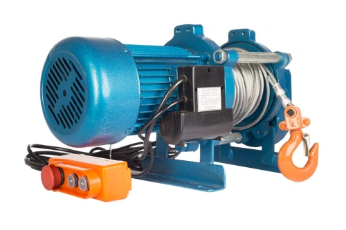 Лебедка электрическая  300 кг  30 м с канатом 220 В TOR KCD по ценам производителя в Краснодаре с доставкой по всей России