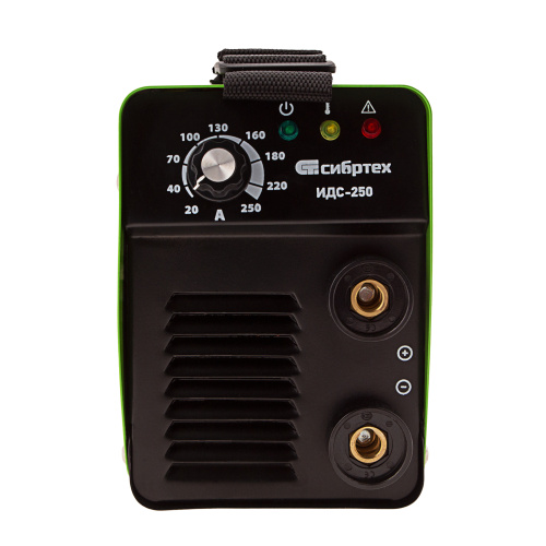 Аппарат инверторный дуговой сварки ИДС-250, 250 А, ПВ 80%, диаметр электрода 1.6-5 мм Сибртех по ценам производителя в Краснодаре с доставкой по всей России