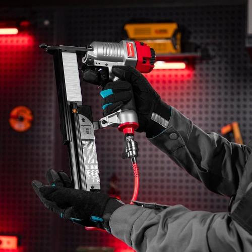 Нейлер-степлер пневматический 3 в 1, с регулировкой глубины забивания, гвозди 18GA, гвозди 16GA, скобы 18 GA Matrix по ценам производителя в Краснодаре с доставкой по всей России