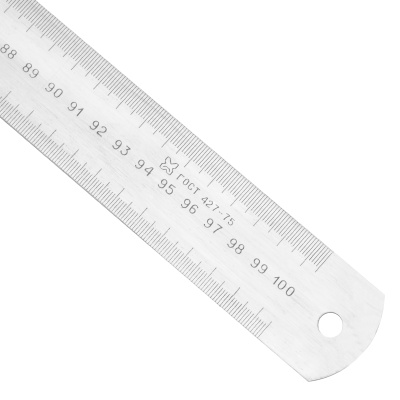 Линейка измерительная, 1000 мм, металлическая по ценам производителя в Краснодаре с доставкой по всей России